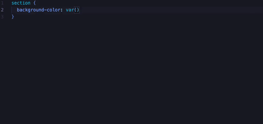 The VSCode extension in action